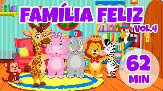 Família Feliz Vol. 4 - Giramille 62 min | Desenho Animado Musical