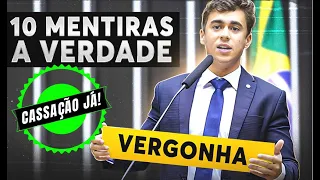 Nikolas Ferreira Cassado Por Falta de Decoro: 10 Mentiras do Deputado.