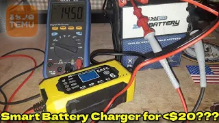 Smart 12V Battery Charger With Pulse Repair