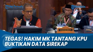 LANGSUNG MINTA BUKTI! Hakim MK Minta KPU Tunjukkan Data Sirekap di Persidangan Jika Memang Tak Salah