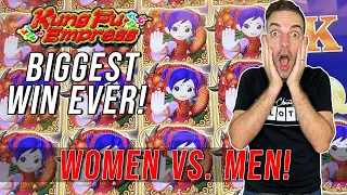 My BIGGEST WIN EVER on Kung Fu Empress ⫸ Women vs. Men
