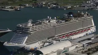 Passengers quarantine in hotel instead of going home after cruise