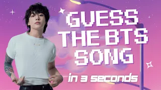 [KPOP GAME] 💜CAN YOU GUESS 50 BTS SONGS IN 3 SECONDS?💜