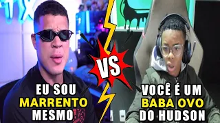 TRETA! BOCA DE 09 E CEROL BRIGAM EM LIVE E RESENHAM COM HUDSON AMORIM