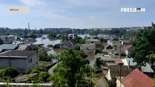 ⚡️ ЗАТОПЛЕНИЕ ХЕРСОНА: дома ушли под воду с крышами