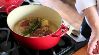 Le Creuset Kitchen Sessions with Preservationist Chef Shannon Walker - Beans and Cornbread