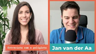 Interview with polyglot Jan van der Aa in Portuguese @LanguageBoost01