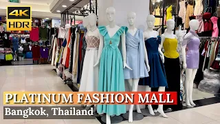 [BANGKOK] Platinum Fashion Mall "Accessories, Shoes, Kid & Men Clothing Section" |Thailand [4K HDR]
