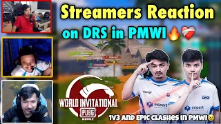 Streamers and Casters React On DRS🔥🇳🇵, in PMWI | DRSxKiller YT 1v3 IKURD😱| VPE vs DRS 4v4 PMWI💐