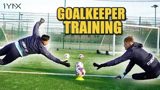 Goalkeeper Training with young pros at Oxford United 🧤 | Full Session | 1YNX Goalkeeping