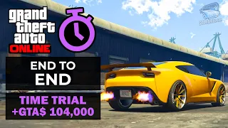 GTA Online Time Trial - End to End (Under Par Time)