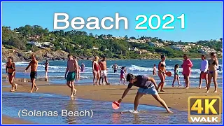 【4K】WALK Beach vlog UY PUNTA del ESTE 2021 Uruguay 4k video