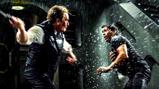 Colin Farrell explodes an entire building to kill Bryan Cranston | Total Recall | CLIP