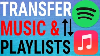 How To Transfer Spotify Playlists To Apple Music! (iPhone & iPad)