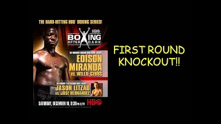 Full Fight Edison Miranda vs Willie Gibbs 12-16-06