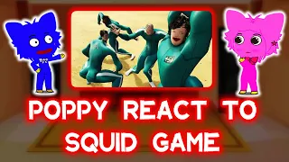 Poppy Playtime React To SQUID GAME ANIMATION | Pro Squid Game Players be like REACTION