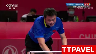 HOU YINGCHAO vs YAN AN 2021 обзор матча. Super match🥇🏆🏓 обзор. Table tennis shots defensive#shorts🥇🏆