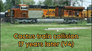 Cactus train collision 17 years later (V4) (READ DESCRIPTION)