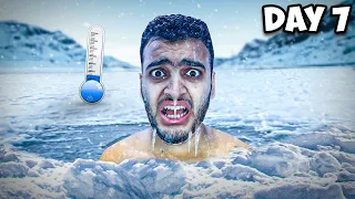 تحدي الاستحمام بماء مثلج لمدة 7 ايام ❄️ | Cold Showers