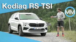 TEST - Skoda Kodiaq RS 2.0 TSI 2021 - PROJEDEME SE ALE I NAFTOU. JAK DOPADL FACELIFT? CZ/SK