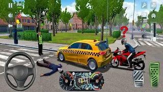 Taxi Sim 2020 #9 Funny Accidents! - Taxi Game Android gameplay