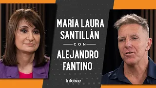 Alejandro Fantino con María Laura Santillán: "No me vengan a decir que éste es un país de mierda"