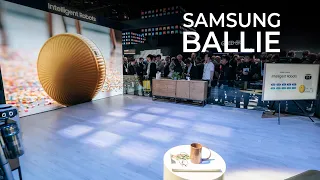 CES 2020 - Samsung Ballie artificial intelligence ai companion