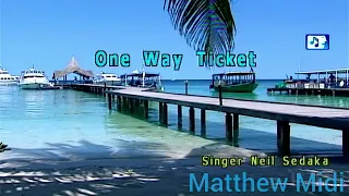 Neli Sedaka - One Way Ticket (Karaoke/Instrumental)