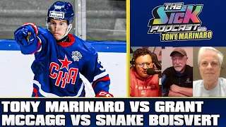 Marinaro VS McCagg VS "Snake" Boisvert On Michkov | The Sick Podcast with Tony Marinaro Aug 10 2023