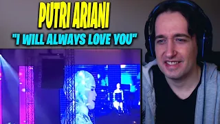 Putri Ariani | I Will Always Love You - Whitney Houston | Ronan Keating Concert Jakarta (REACTION!)