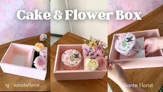 Cake and Flower Box Tutorial