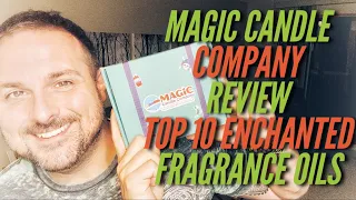 DISNEY WORLD IN MY HOUSE!! Magic Candle Company Review - Top 10 Enchanted Fragrance Oil Fan Pack