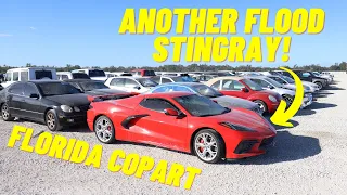 WE CHECK OUT A 2022 FLOODED STINGRAY & MORE AT FLORIDA COPART