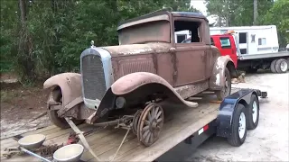 Barn Find Rescue 1929 Whippet Coupe