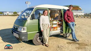 Micro Camper Van - Small Footprint & Can Travel Anywhere