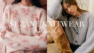 MY SEZANE KNITWEAR COLLECTION 🎀 | Sezane Try On Haul 2024