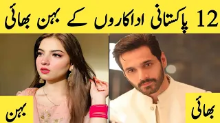 Real Brother Sister|| Pakistani Actors | Actresses real Brother Sister Wahaj Ali Dananeer Mobeen