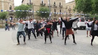 Flashmob in Jerusalem & Israel participants talk BA