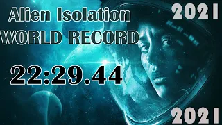 New Alien Isolation World Record- Any% CC 22:29.44