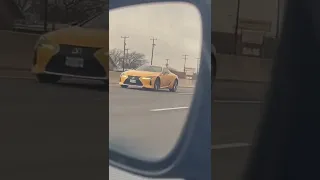 Spotting Another Lexus on the Highway!
