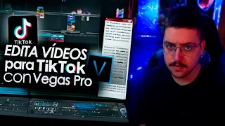 HOW TO EDIT VIDEOS for TIKTOK on SONY VEGAS PRO