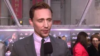 The Avengers: World Premiere Tom Hiddleston Interview | ScreenSlam