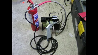 Building a DIY air compressor.