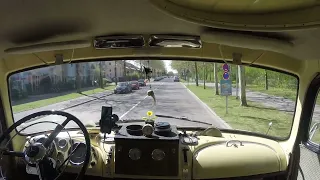 Driving Mercedes LA710 KR, BJ 1964