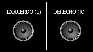 Prueba de audio estereo