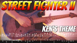 Street Fighter II - Ken's Theme - Metal Guitar Cover - Tab