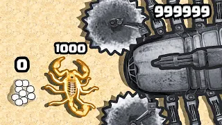 Growing a Robot Scorpion to MAX UPGRADE