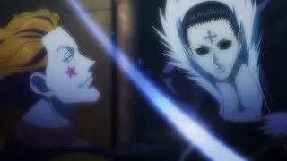 Hisoka Vs Feitan, Shalnark and Chrollo (Omokage's puppets) english dubbed HxH Phantom Rouge