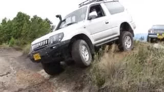 Toyota Prado 90 series Viper bumper Offroad 4x4 side crossing