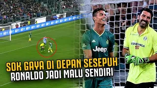 AWALNYA SOMBONG‼️Lihat Reaksi Buffon & Pemain Lain, Saat Tahu Ronaldo Gagal Tipu Sesepuhnya Sendiri